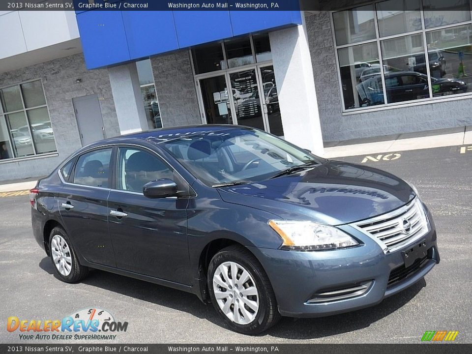 Front 3/4 View of 2013 Nissan Sentra SV Photo #1