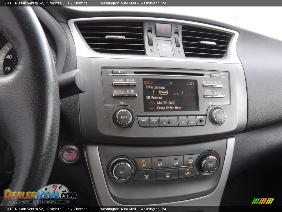Controls of 2013 Nissan Sentra SV Photo #16