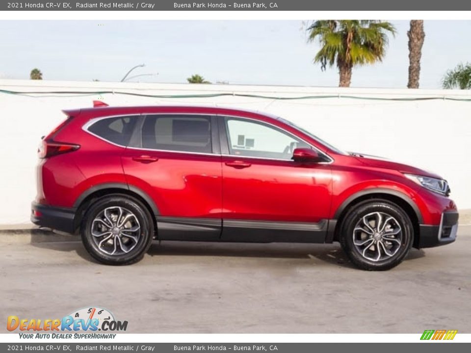 2021 Honda CR-V EX Radiant Red Metallic / Gray Photo #6