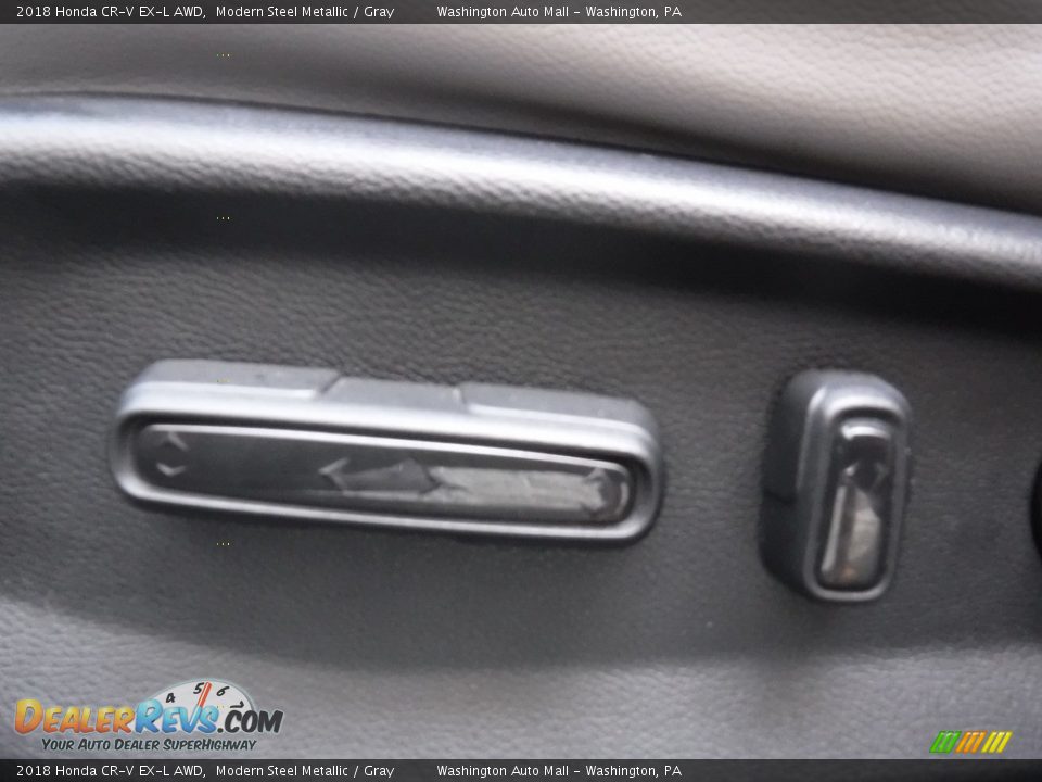 2018 Honda CR-V EX-L AWD Modern Steel Metallic / Gray Photo #16