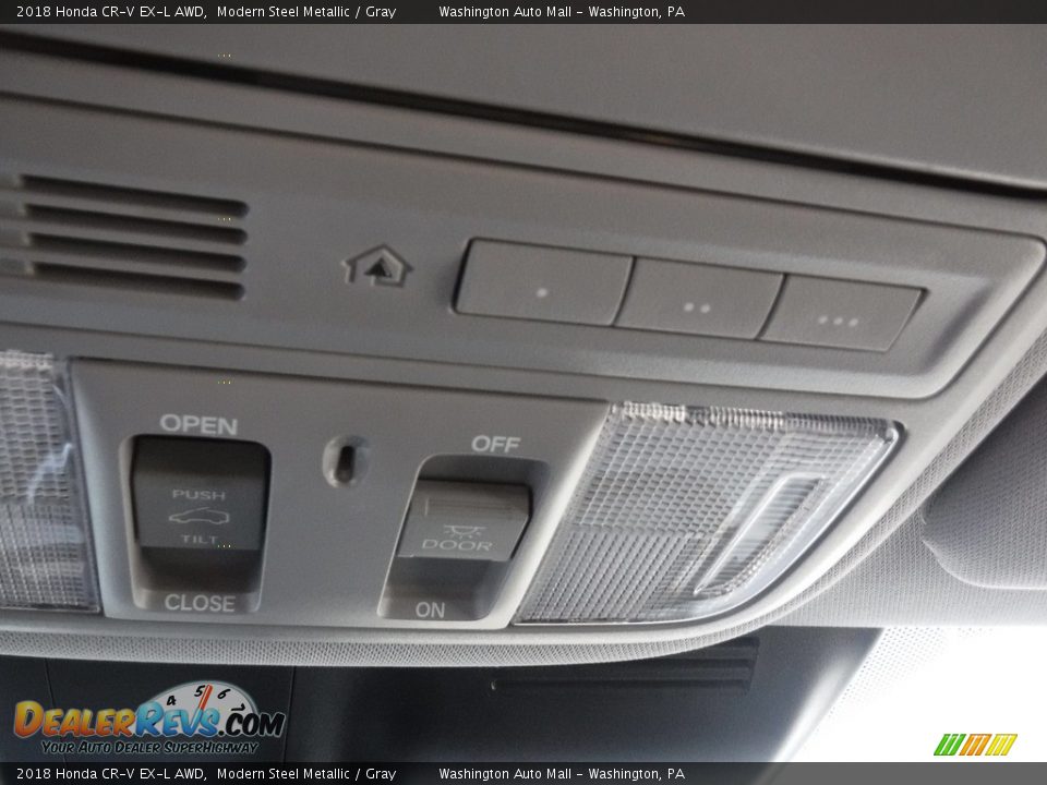 2018 Honda CR-V EX-L AWD Modern Steel Metallic / Gray Photo #22