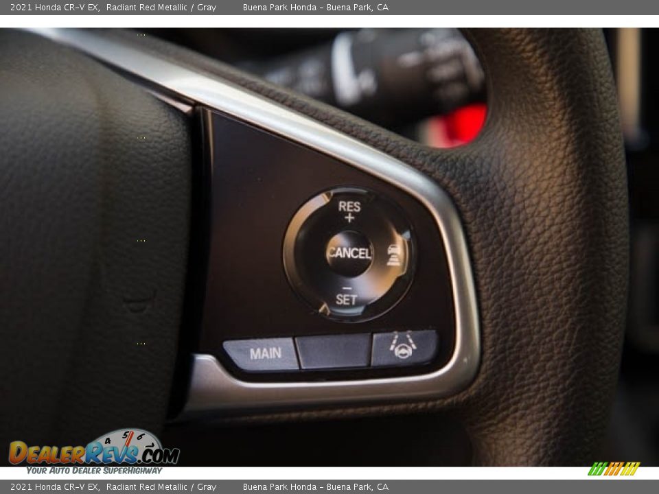 2021 Honda CR-V EX Radiant Red Metallic / Gray Photo #19