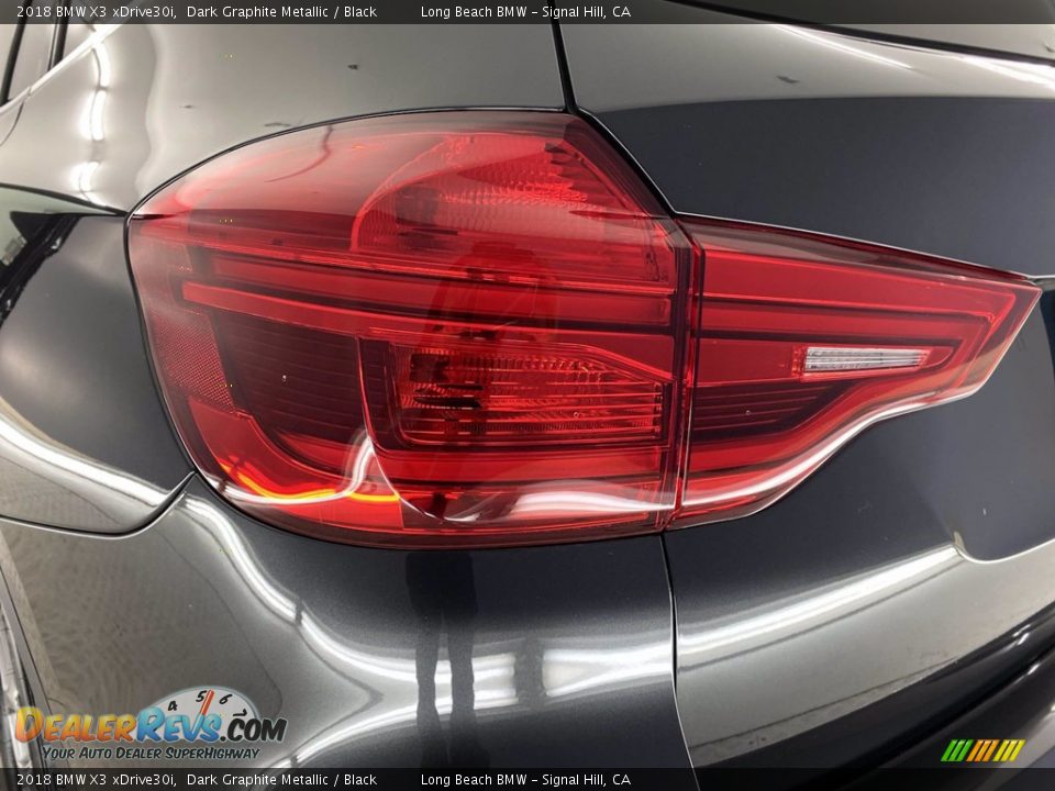 2018 BMW X3 xDrive30i Dark Graphite Metallic / Black Photo #9