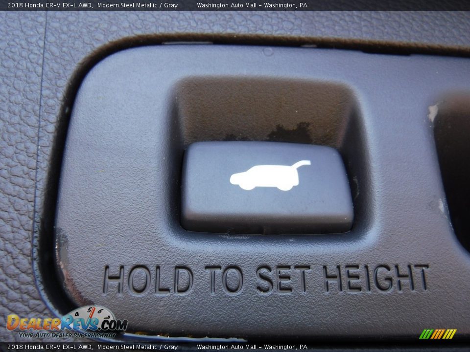 2018 Honda CR-V EX-L AWD Modern Steel Metallic / Gray Photo #26