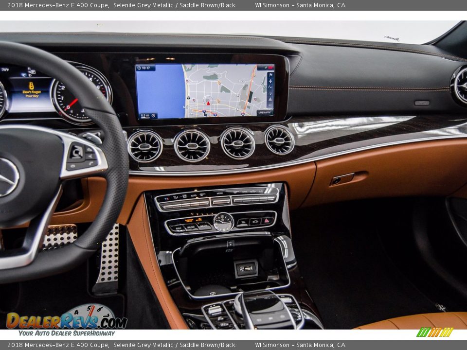 Dashboard of 2018 Mercedes-Benz E 400 Coupe Photo #5