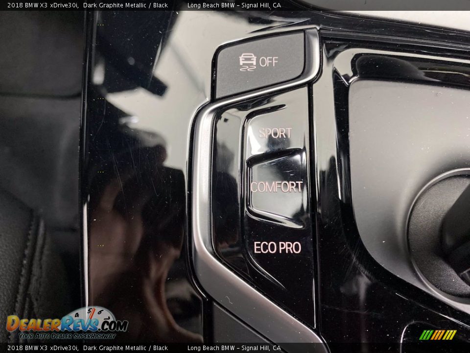 2018 BMW X3 xDrive30i Dark Graphite Metallic / Black Photo #28