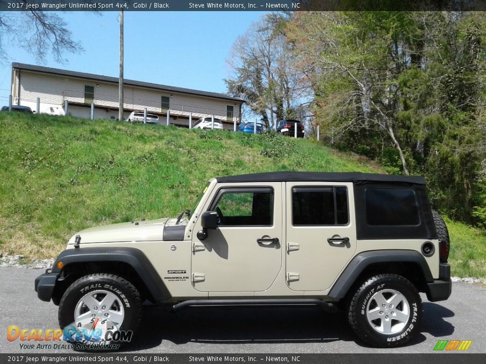 2017 Jeep Wrangler Unlimited Sport 4x4 Gobi / Black Photo #1