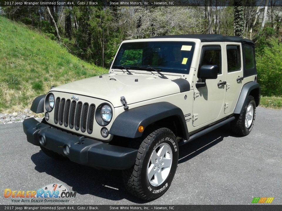 2017 Jeep Wrangler Unlimited Sport 4x4 Gobi / Black Photo #2