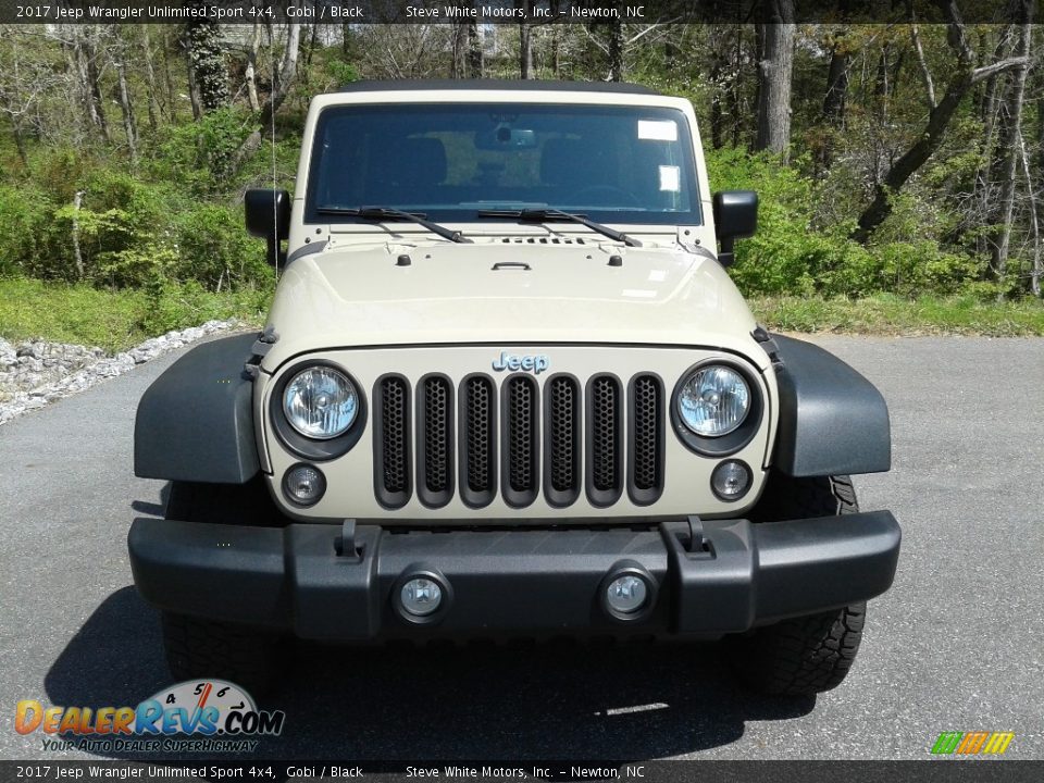 2017 Jeep Wrangler Unlimited Sport 4x4 Gobi / Black Photo #3