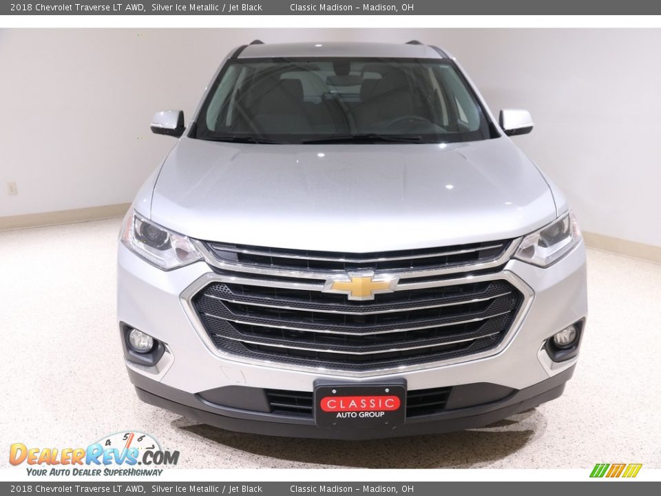 2018 Chevrolet Traverse LT AWD Silver Ice Metallic / Jet Black Photo #2