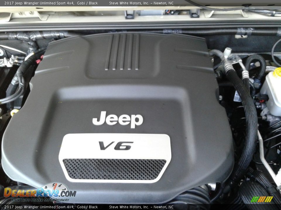2017 Jeep Wrangler Unlimited Sport 4x4 Gobi / Black Photo #9