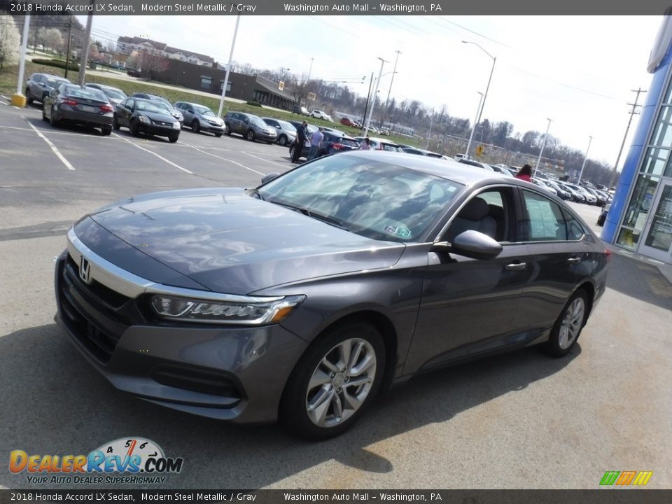 2018 Honda Accord LX Sedan Modern Steel Metallic / Gray Photo #5