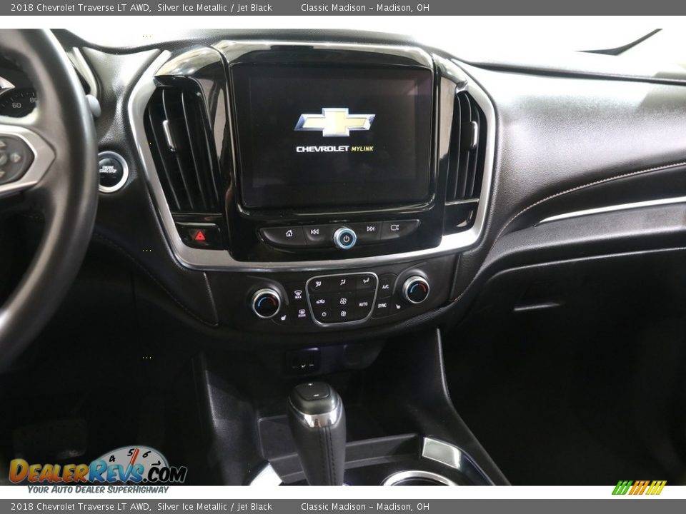 2018 Chevrolet Traverse LT AWD Silver Ice Metallic / Jet Black Photo #9