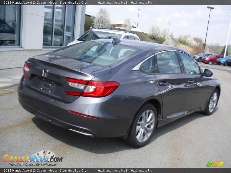 2018 Honda Accord LX Sedan Modern Steel Metallic / Gray Photo #9