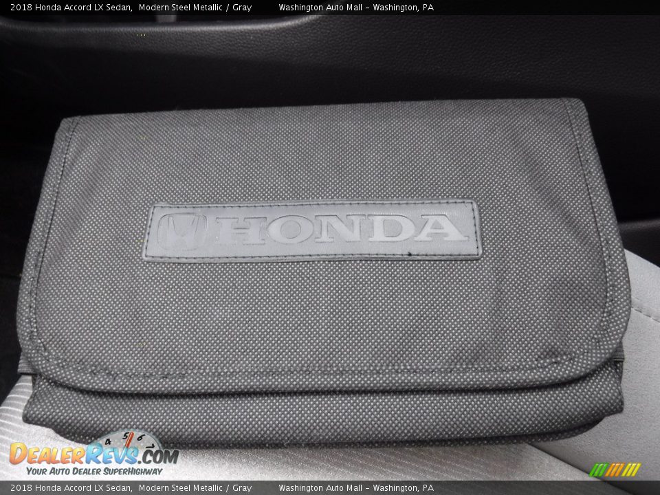 2018 Honda Accord LX Sedan Modern Steel Metallic / Gray Photo #24