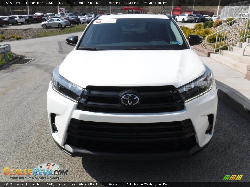 2019 Toyota Highlander SE AWD Blizzard Pearl White / Black Photo #13