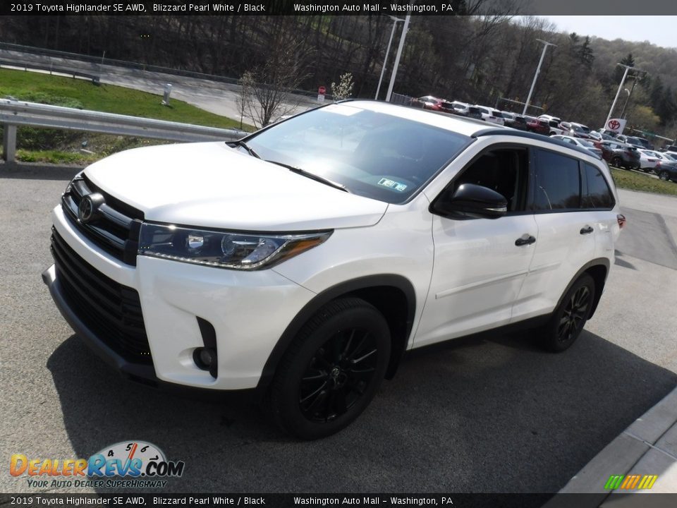 2019 Toyota Highlander SE AWD Blizzard Pearl White / Black Photo #14