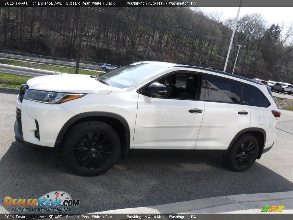 2019 Toyota Highlander SE AWD Blizzard Pearl White / Black Photo #15