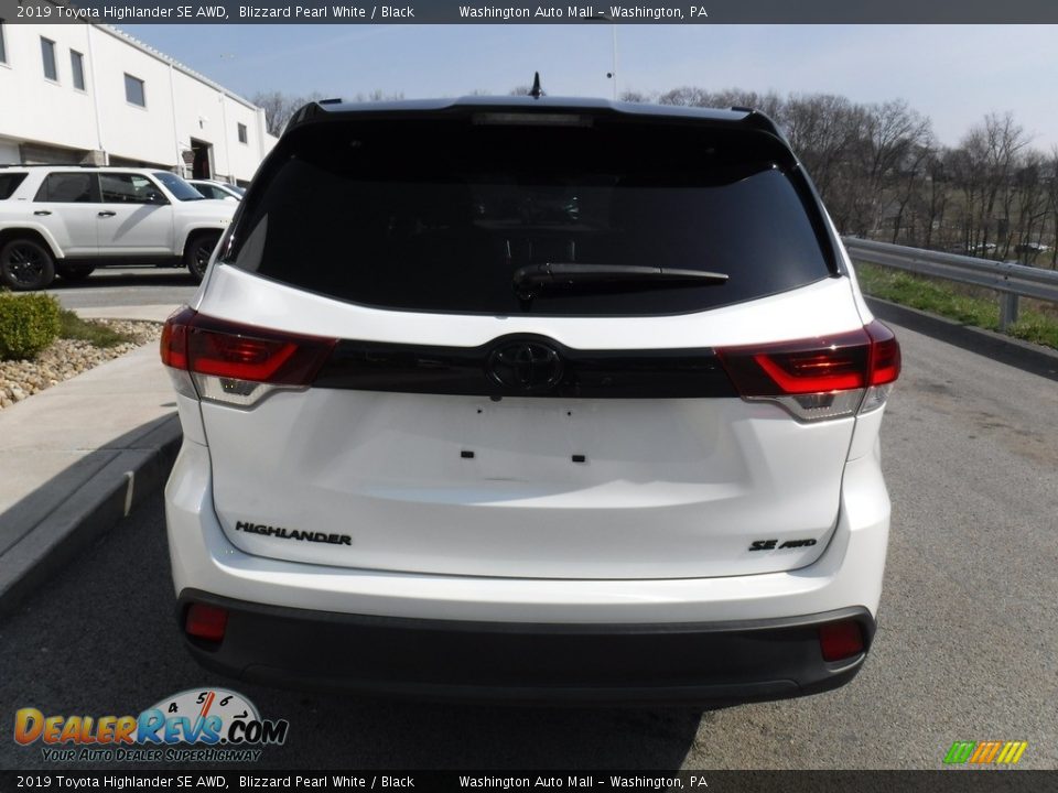 2019 Toyota Highlander SE AWD Blizzard Pearl White / Black Photo #17