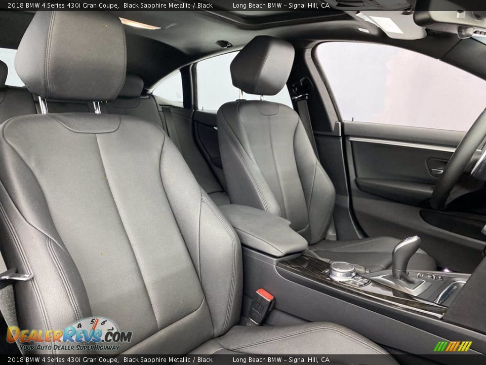 2018 BMW 4 Series 430i Gran Coupe Black Sapphire Metallic / Black Photo #34