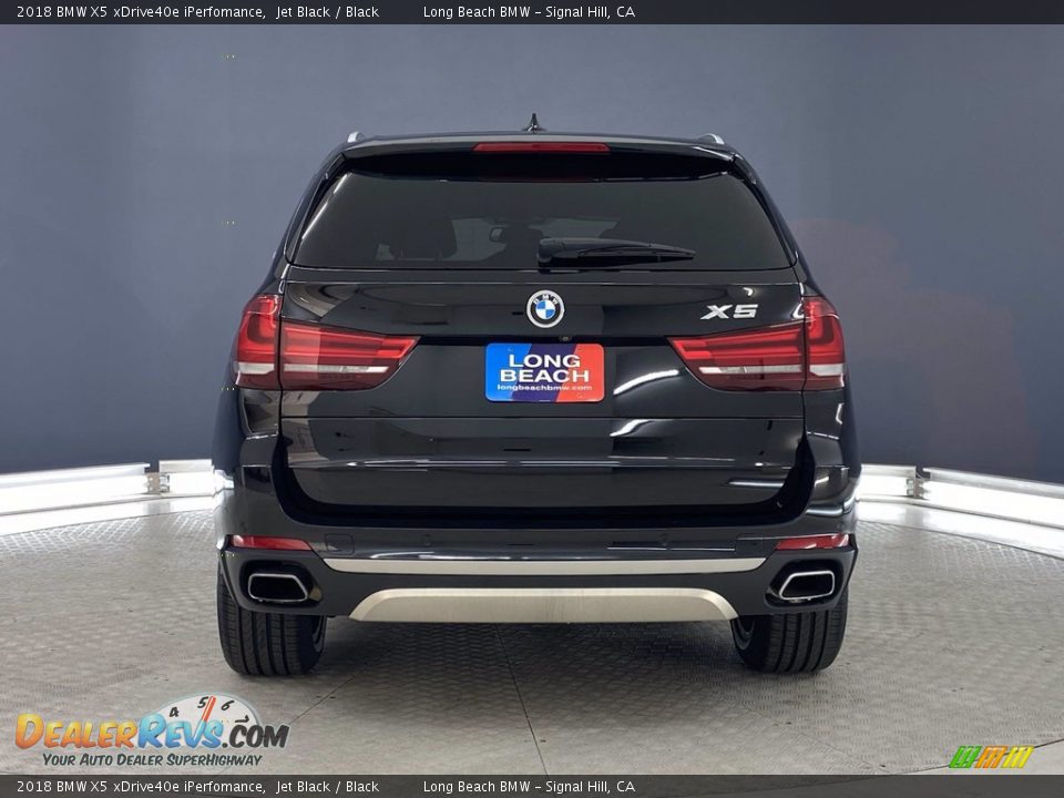 2018 BMW X5 xDrive40e iPerfomance Jet Black / Black Photo #4