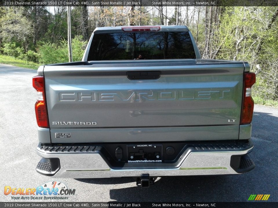 2019 Chevrolet Silverado 1500 LT Crew Cab 4WD Satin Steel Metallic / Jet Black Photo #8