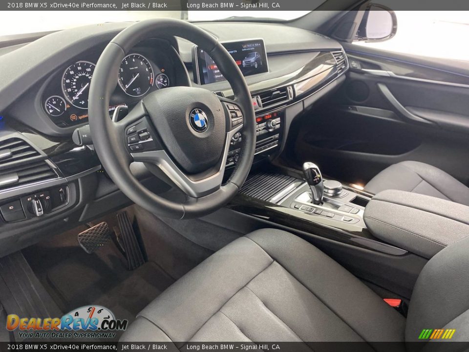 2018 BMW X5 xDrive40e iPerfomance Jet Black / Black Photo #16