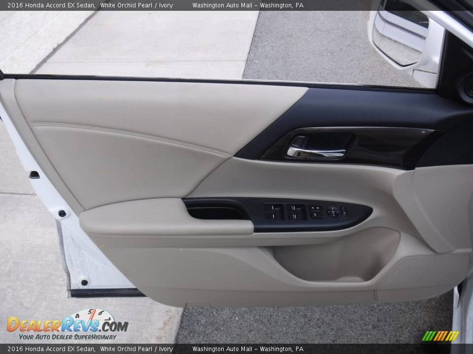 2016 Honda Accord EX Sedan White Orchid Pearl / Ivory Photo #11