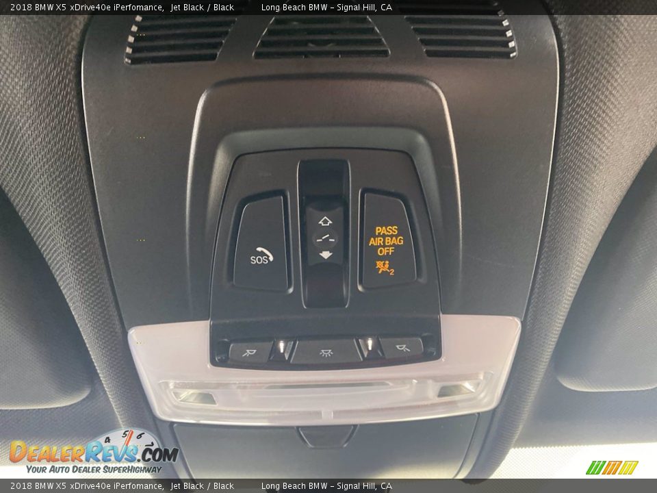 2018 BMW X5 xDrive40e iPerfomance Jet Black / Black Photo #30