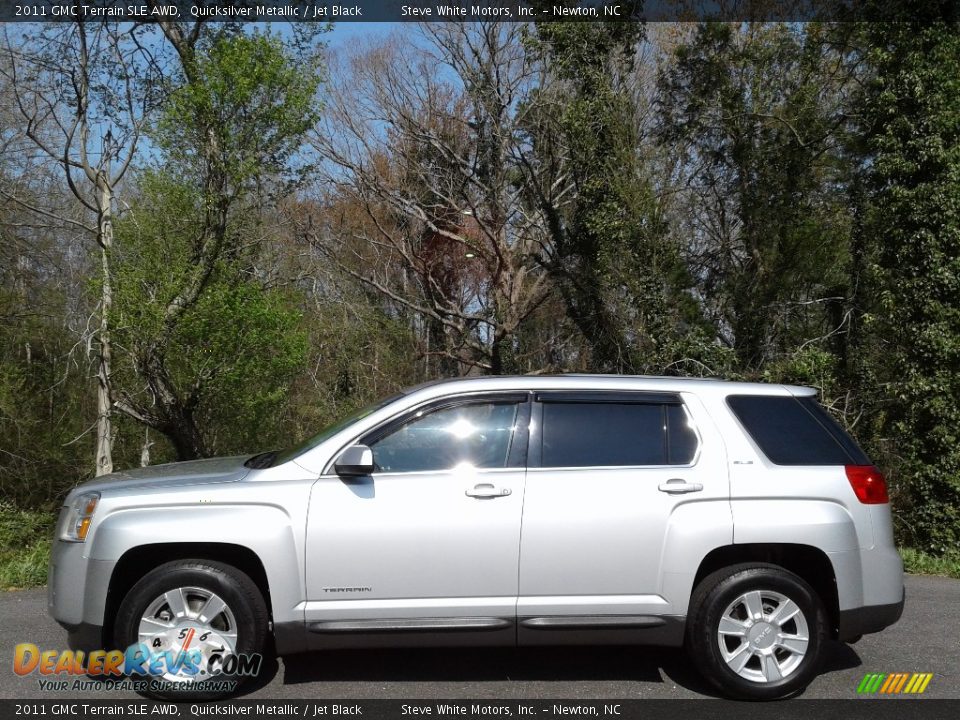 2011 GMC Terrain SLE AWD Quicksilver Metallic / Jet Black Photo #1