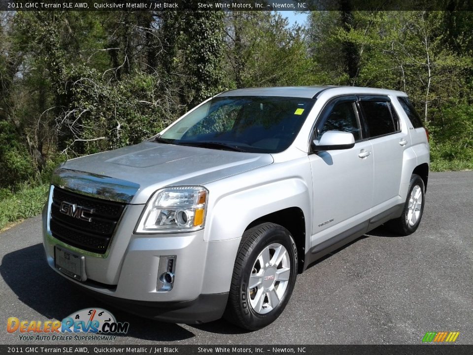 2011 GMC Terrain SLE AWD Quicksilver Metallic / Jet Black Photo #2