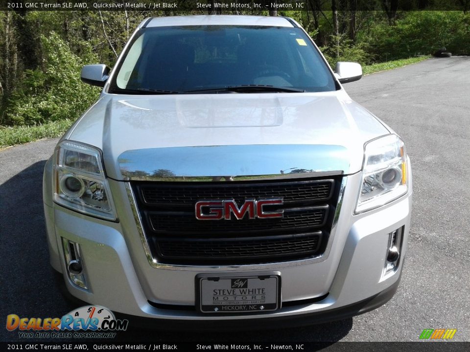 2011 GMC Terrain SLE AWD Quicksilver Metallic / Jet Black Photo #3