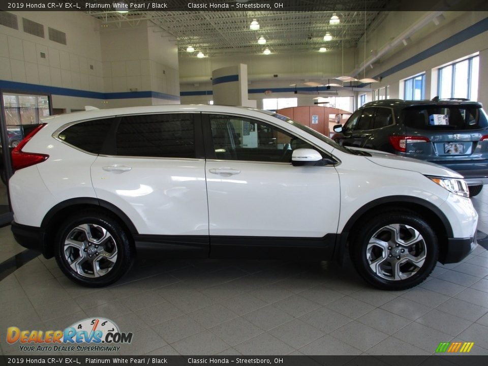 2019 Honda CR-V EX-L Platinum White Pearl / Black Photo #4