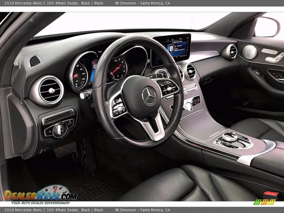 2019 Mercedes-Benz C 300 4Matic Sedan Black / Black Photo #14