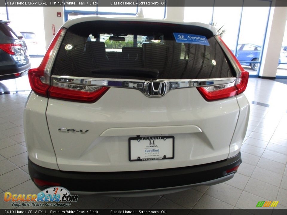 2019 Honda CR-V EX-L Platinum White Pearl / Black Photo #8