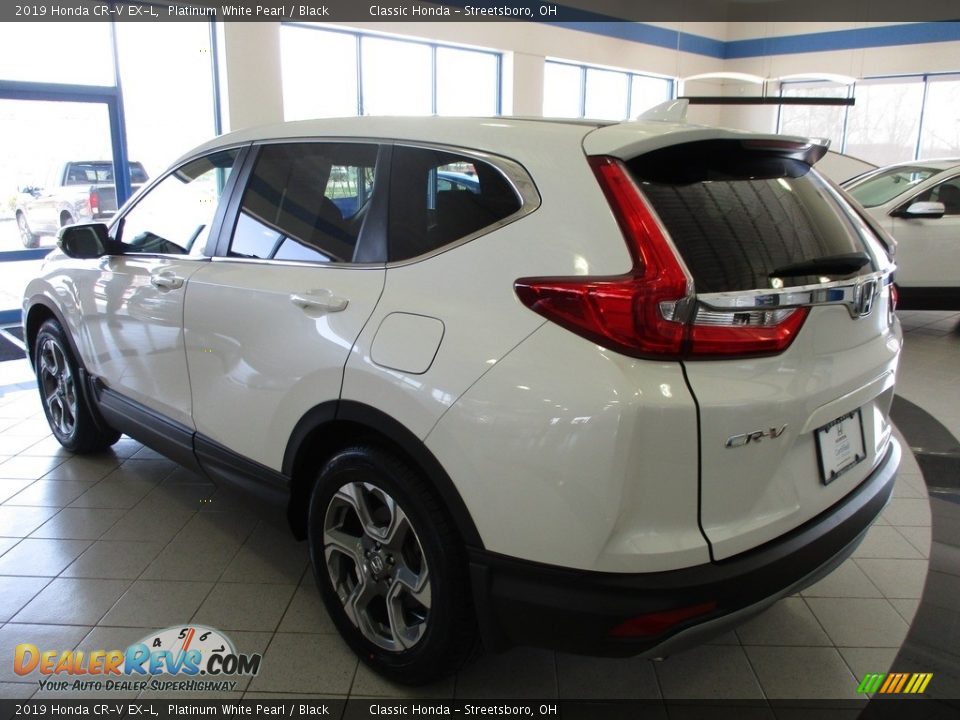 2019 Honda CR-V EX-L Platinum White Pearl / Black Photo #9