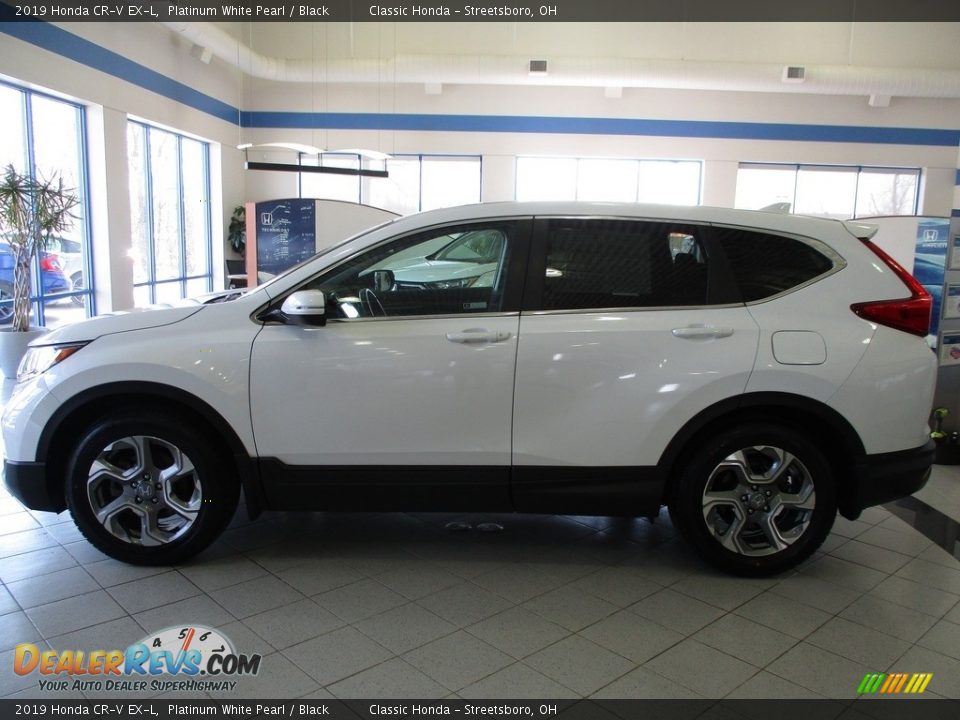 2019 Honda CR-V EX-L Platinum White Pearl / Black Photo #10