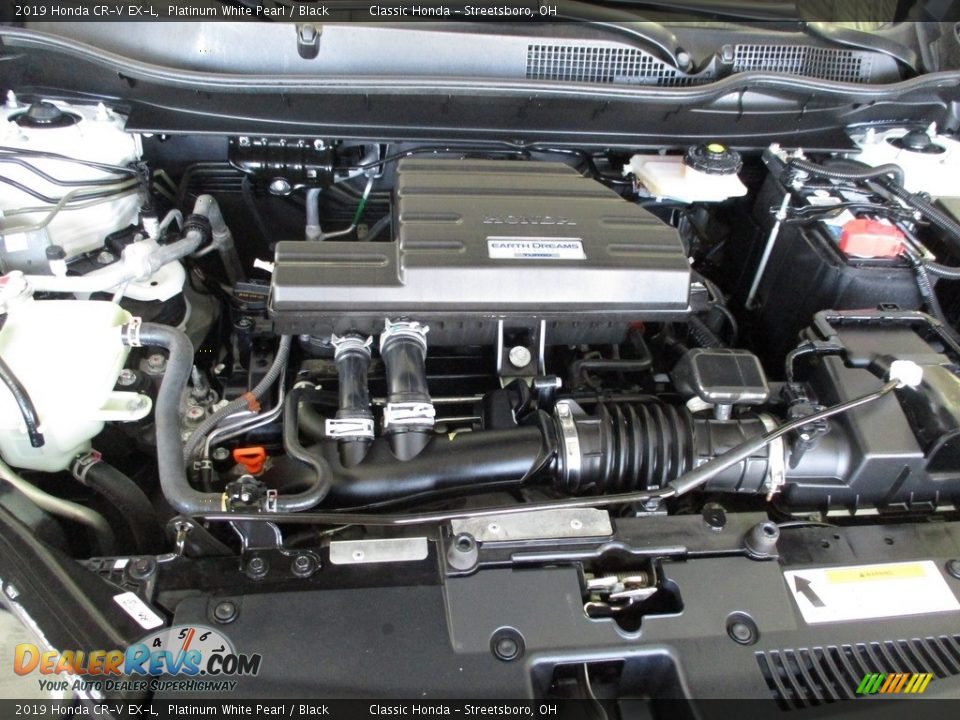 2019 Honda CR-V EX-L Platinum White Pearl / Black Photo #13