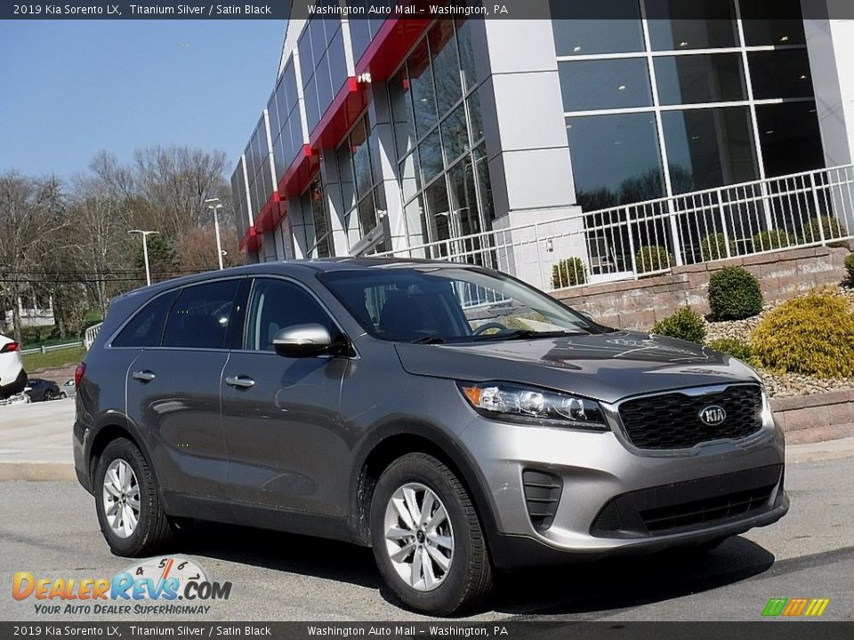 2019 Kia Sorento LX Titanium Silver / Satin Black Photo #1