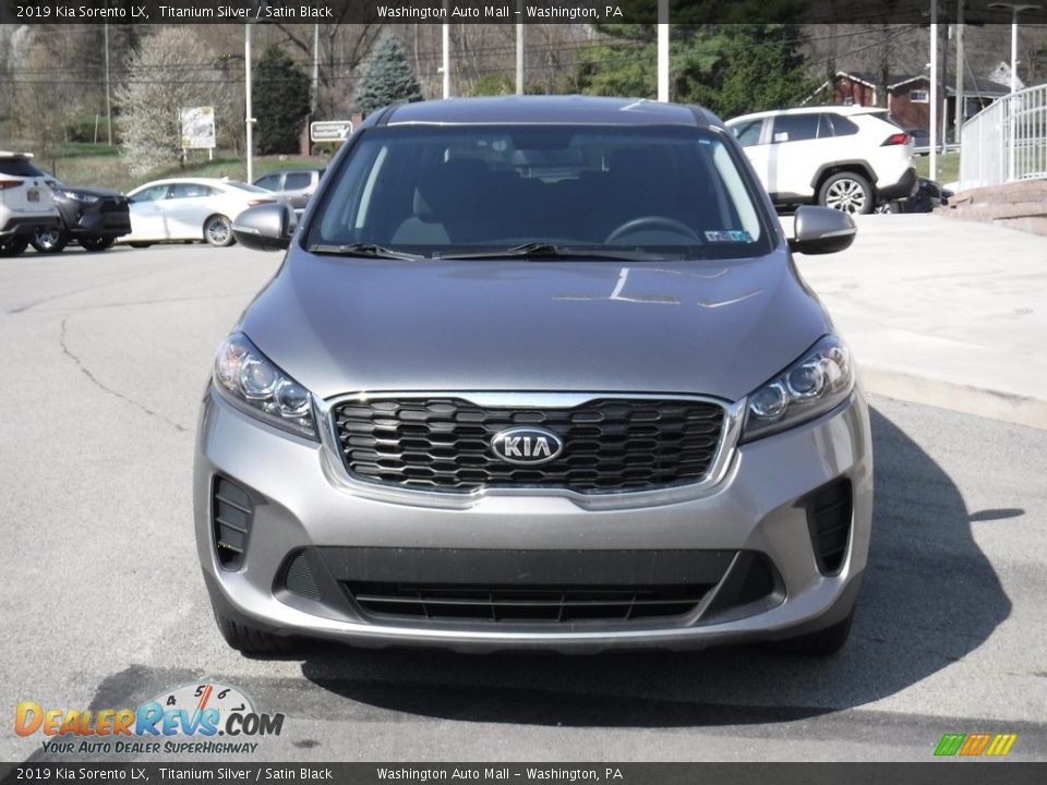 2019 Kia Sorento LX Titanium Silver / Satin Black Photo #7