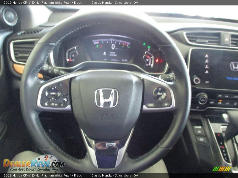 2019 Honda CR-V EX-L Platinum White Pearl / Black Photo #31