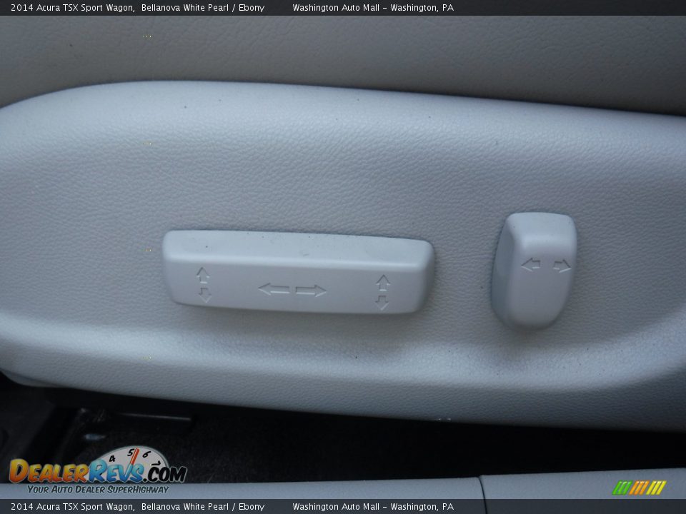2014 Acura TSX Sport Wagon Bellanova White Pearl / Ebony Photo #15