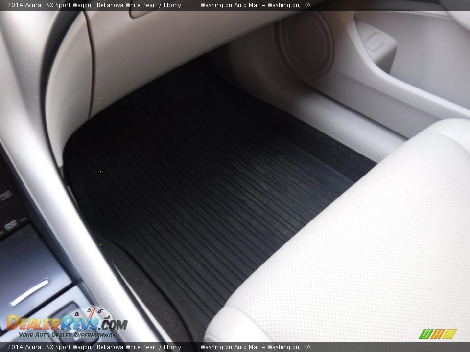 2014 Acura TSX Sport Wagon Bellanova White Pearl / Ebony Photo #24