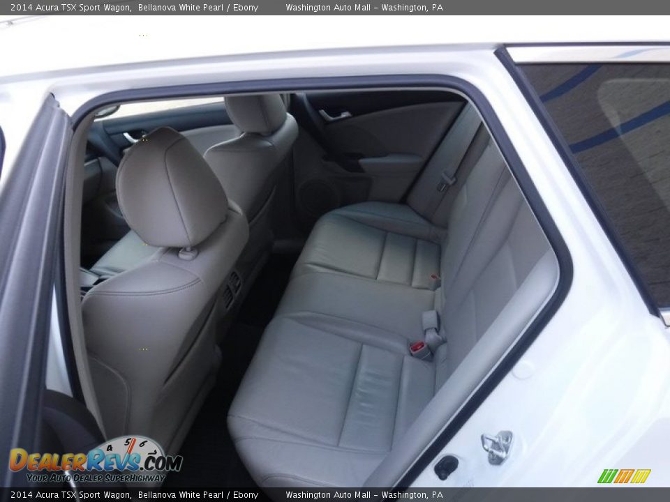 Rear Seat of 2014 Acura TSX Sport Wagon Photo #26