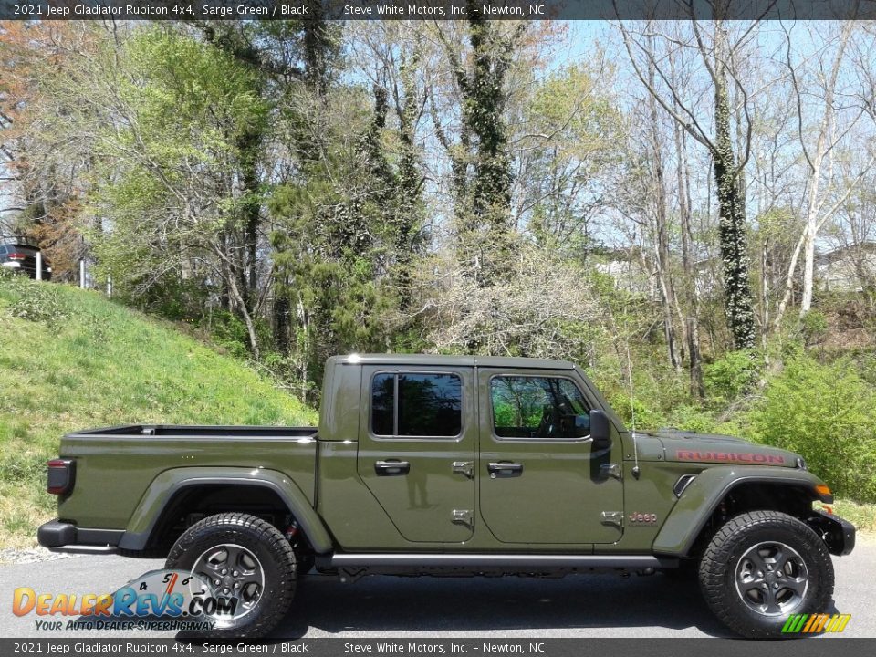 Sarge Green 2021 Jeep Gladiator Rubicon 4x4 Photo #5