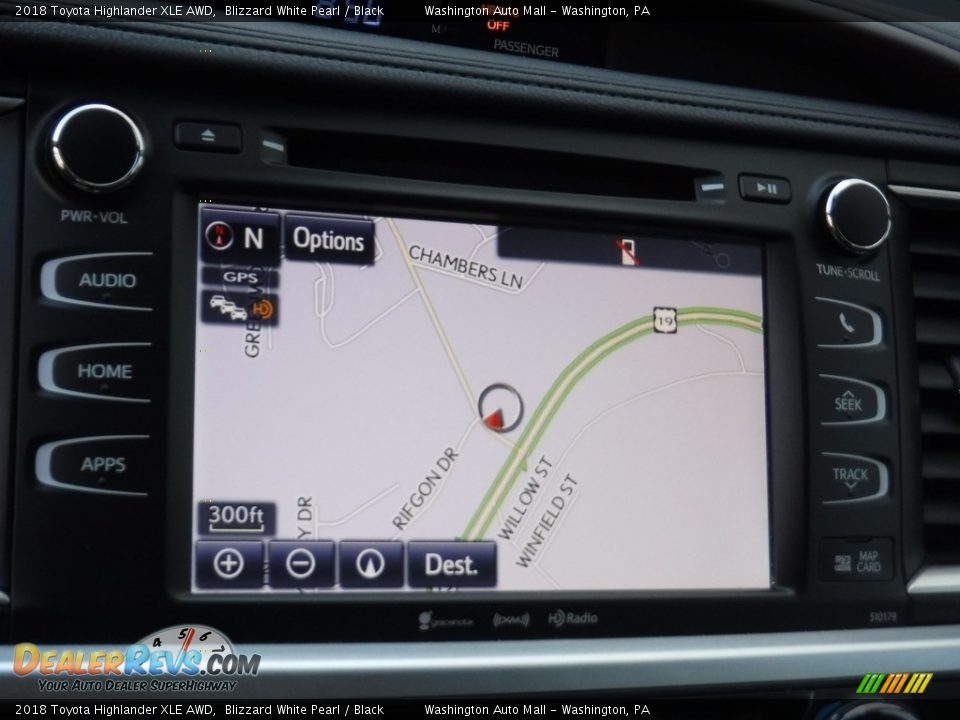 2018 Toyota Highlander XLE AWD Blizzard White Pearl / Black Photo #5