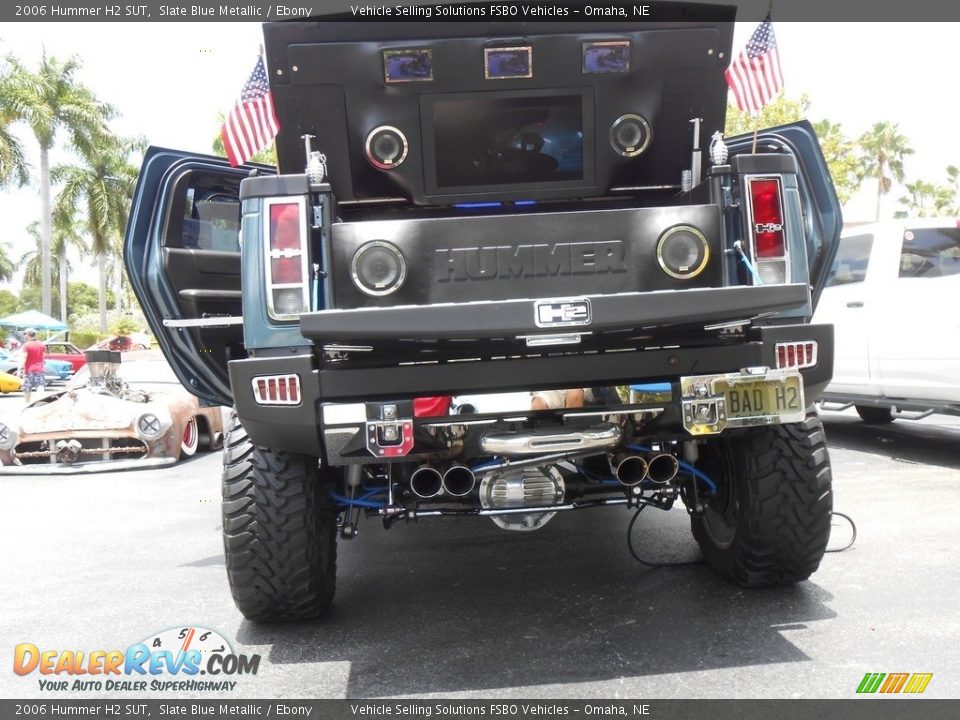 2006 Hummer H2 SUT Slate Blue Metallic / Ebony Photo #3