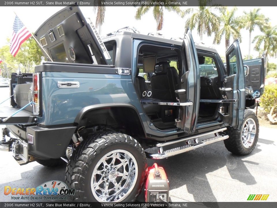 2006 Hummer H2 SUT Slate Blue Metallic / Ebony Photo #4