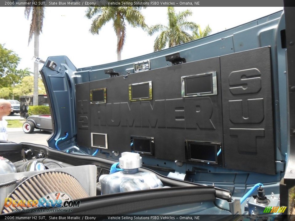 2006 Hummer H2 SUT Slate Blue Metallic / Ebony Photo #6