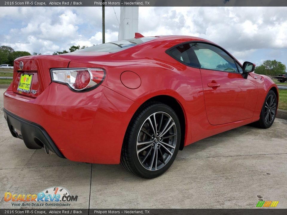 Ablaze Red 2016 Scion FR-S Coupe Photo #3